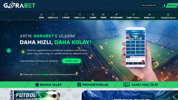 Gorabet giriş adresi